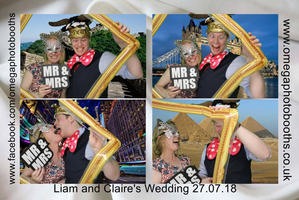 Liam & Claire's Wedding | View more photos from the event at gallery.omegaphotobooths.co.uk/u/Omega-Photobooths/Liam-Claires-Wedding